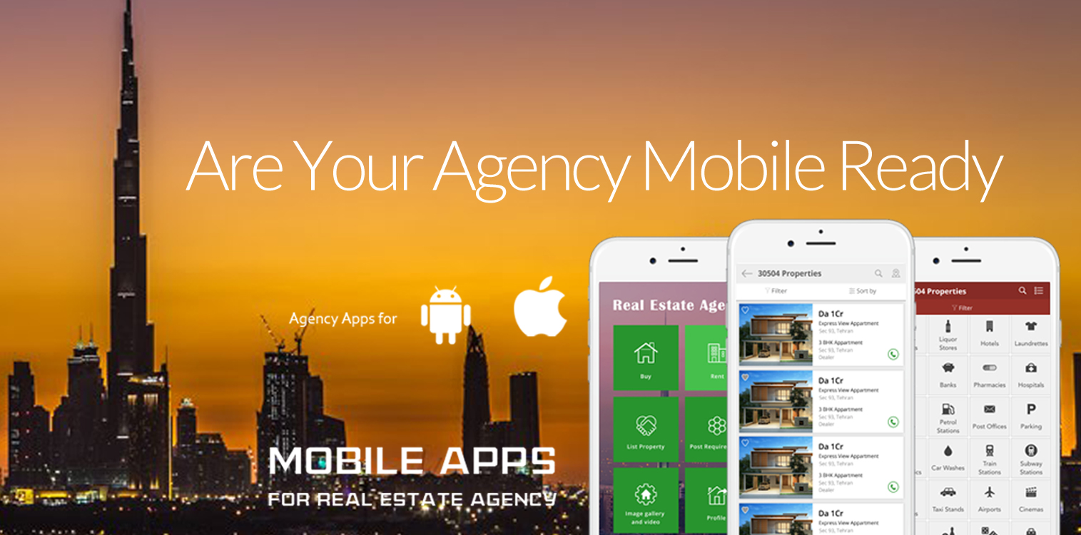 Mobile app for real estate agency, Property APP for agents, Luxury Property Mobile APP