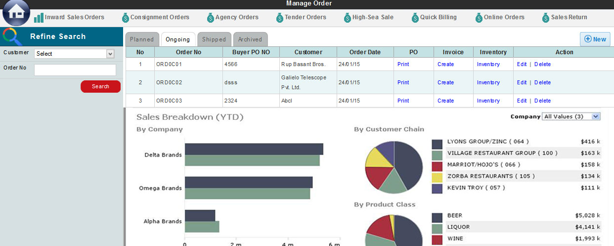 get customize your billing and order management system to fullfill your business requirements and make your process simple from order capture to collection